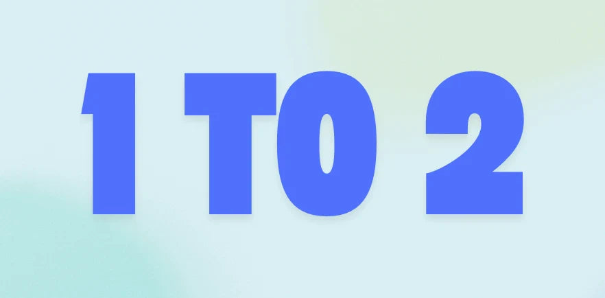 1 to 2