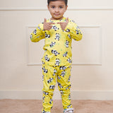 Yellow Panda Full Sleeve Pyjama Set (Unisex)