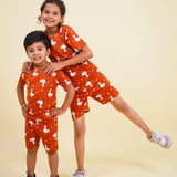Rust Duck Shorts Set (Unisex)