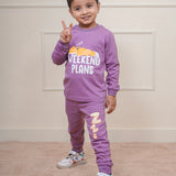 Dark Purple Weekend Full Sleeve Set (Unisex)