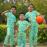 Blue Lemon Pyjama Set (Unisex)