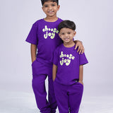 Purple Joy Oversized Joggers Set (Unisex)