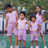 Purple Honey Sleeveless with Shorts (Unisex)
