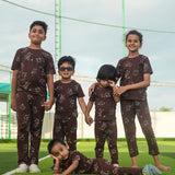 Brown Animals Pyjama Set (Unisex)
