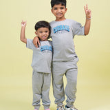 Grey Courage Oversized Joggers Set (Unisex)