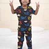 Black Helicopter Pyjama Set (Unisex)