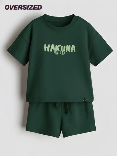 Green Hakuna Oversized Set (Unisex)