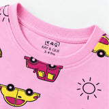 Pink Cars Pyjama Set (Unisex)