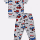 Grey Monster Truck Pyjama Set (Unisex)