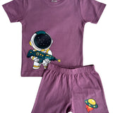 Purple Astro Shorts Set (Unisex)