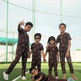 Brown Animals Pyjama Set (Unisex)