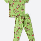 Green Watermelon Monkeys Pyjama Set (Unisex)