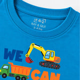 Blue We Can Shorts Set (Unisex)