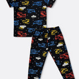 Black Helicopter Pyjama Set (Unisex)
