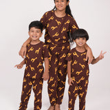 Brown Giraffee Pyjama Set (Unisex)