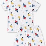 White Night Rocket Shorts Set (Unisex)