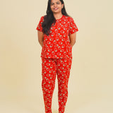 Women Red Strawberry