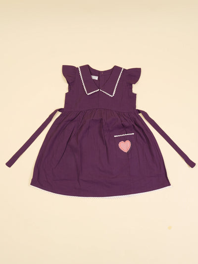Purple Heart Frock (Cotton)