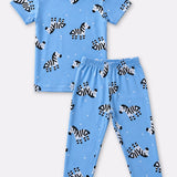 Blue Zebra Pyjama Set (Unisex)