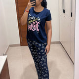 Women Navy Magic Star
