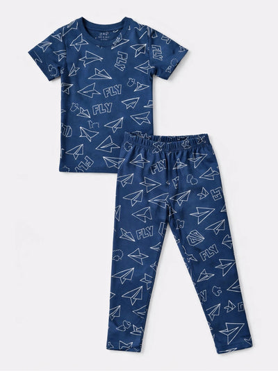 Denim Fly Pyjama Set (Unisex)