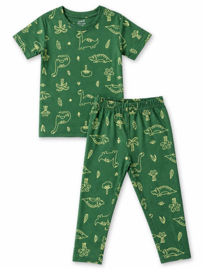 Green Jurassic Pyjama Set (Unisex)
