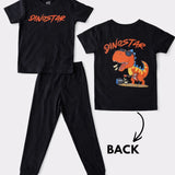 Black Dinostar Jogger Set (Unisex)