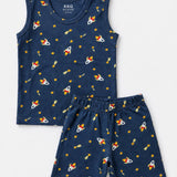 Denim Rockets Sleeveless with Shorts (Unisex)