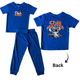Blue Cool Kids Jogger Set (Unisex)
