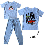 Blue Just Chill Jogger Set (Unisex)