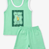 Mint Lemonade Sleeveless with Shorts (Unisex)