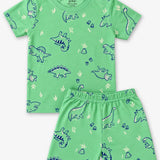 Light Green Dino Shorts Set (Unisex)