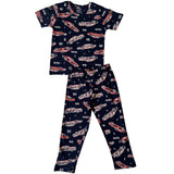 Navy Cars Pyjama Set (Unisex)