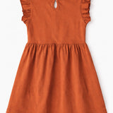 Rust bunny Frock (Knitted Cotton)