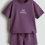 Purple Be Kind Oversized Set (Unisex)