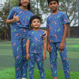 Denim Rocket Cracker Pyjama Set (Unisex)