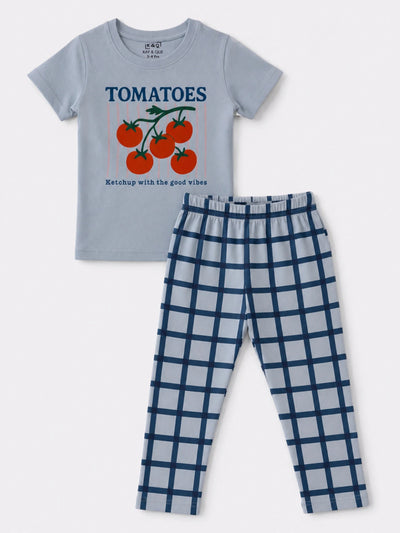 Blue Tomatos Pyjama Set (Unisex)