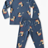 Denim Dog Full Sleeve Pyjama Set (Unisex)