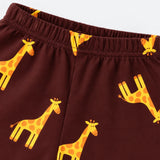 Brown Giraffee Pyjama Set (Unisex)