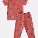 Red Cat Pyjama Set (Unisex)
