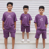 Purple Be Kind Oversized Set (Unisex)