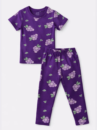 Purple Grapes Pyjama Set (Unisex)
