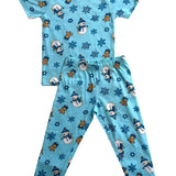 Blue Snowman Pyjama Set (Unisex)