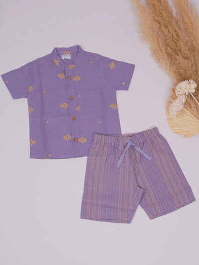 Purple Yellow Set (Cotton)