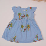 Light Blue Forest Frock (Cotton)