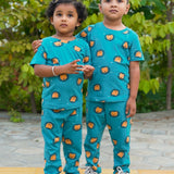 Teal Lion Pyjama Set (Unisex)