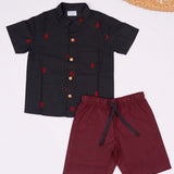 Black and Red Set (Cotton)