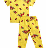 Yellow Pizza Pyjama Set (Unisex)