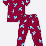 Red Birds Pyjama Set (Unisex)