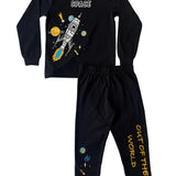 Black Rocket Full Sleeve Set (Unisex)